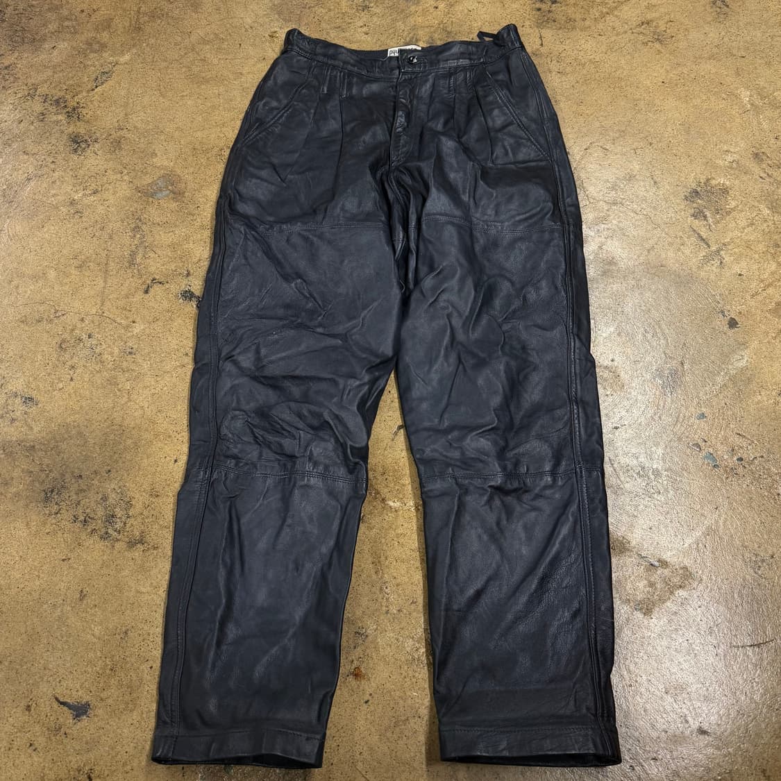 [정품/L] 일본빈티지 양가죽 팬츠 b14 상품이미지2
