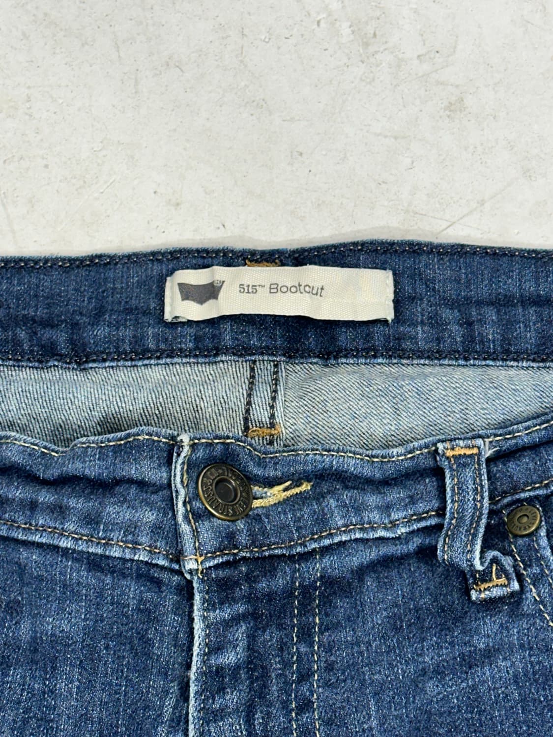 리바이스 515 중청 부츠컷 플레어진 청바지 데님 팬츠  상품이미지7
