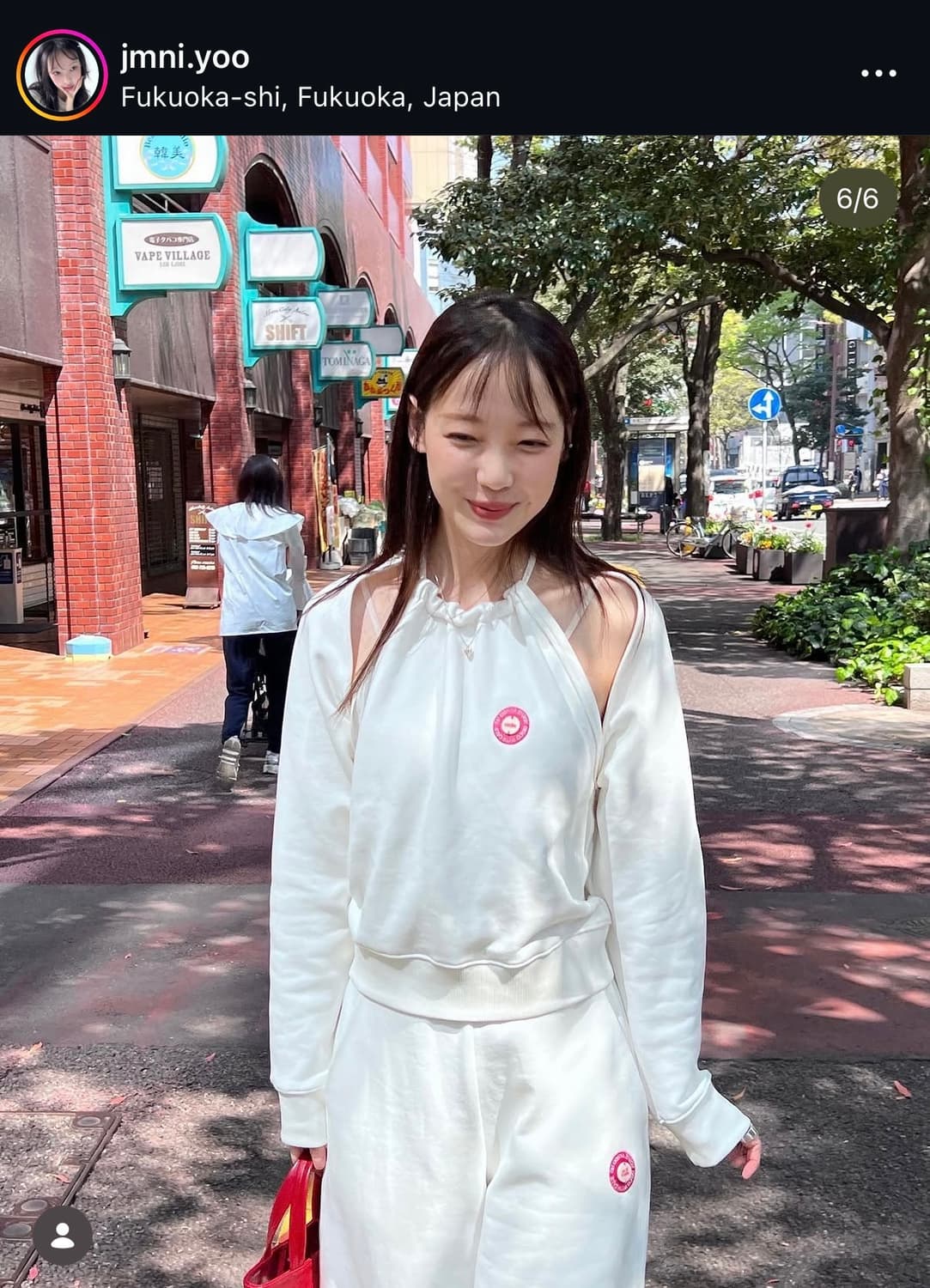 애즈이프캘리 홀터넥 멜란지 슬리브리스 맨투맨 상품이미지1
