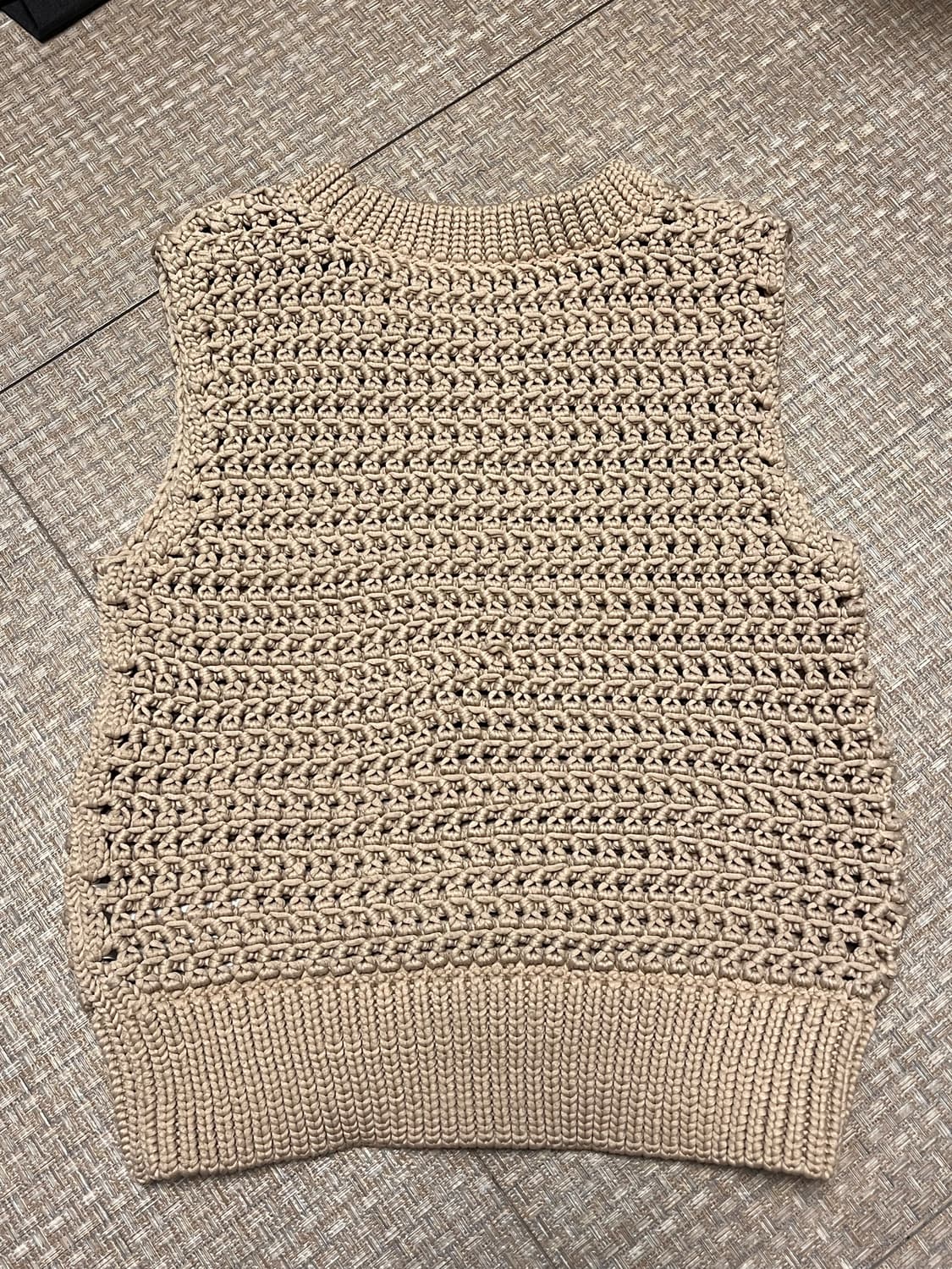 COS 청키 니트 베스트 XS 상품이미지4