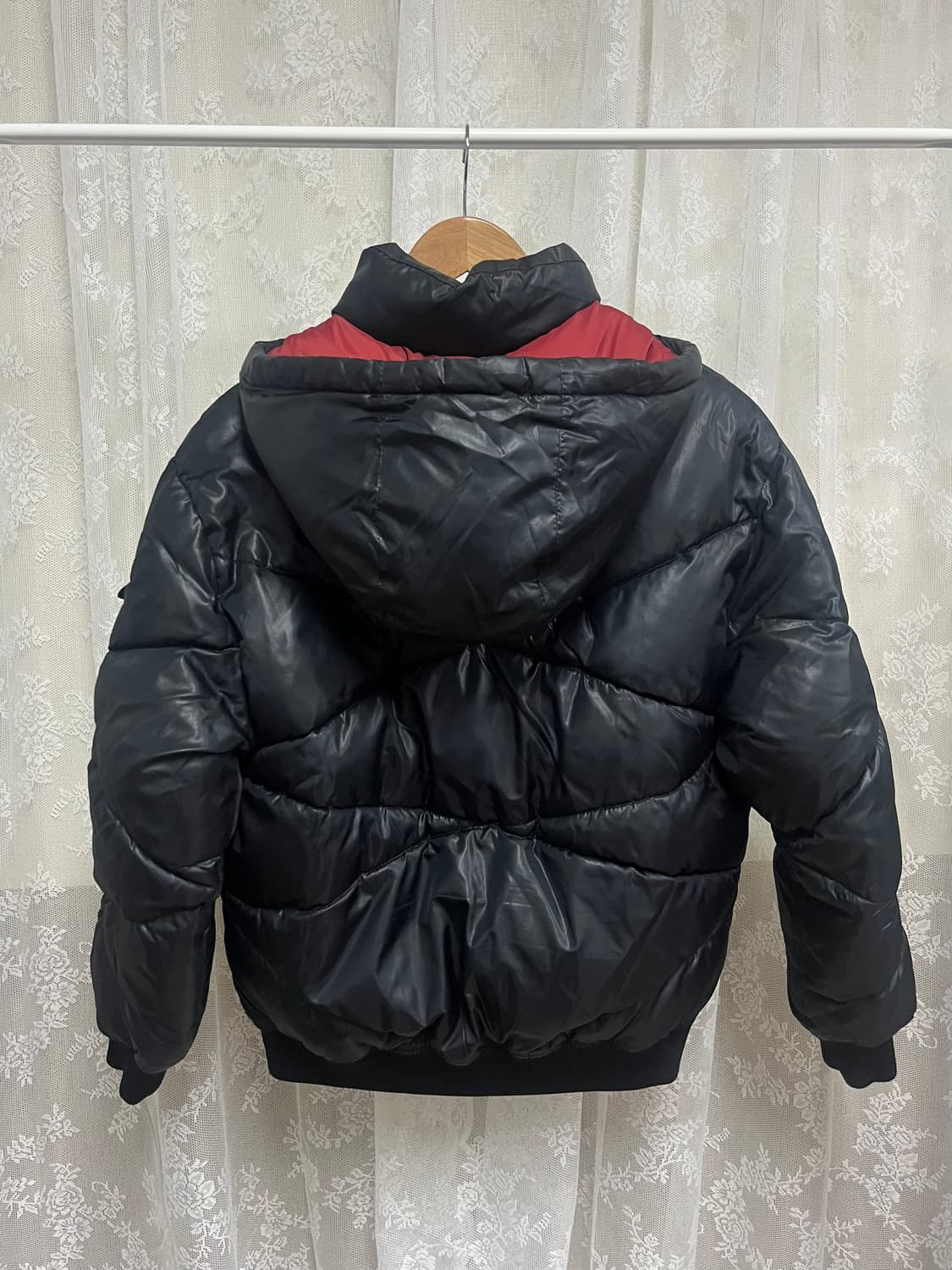 M) 아디다스 NBA 레이커스 패딩 블랙 상품이미지2