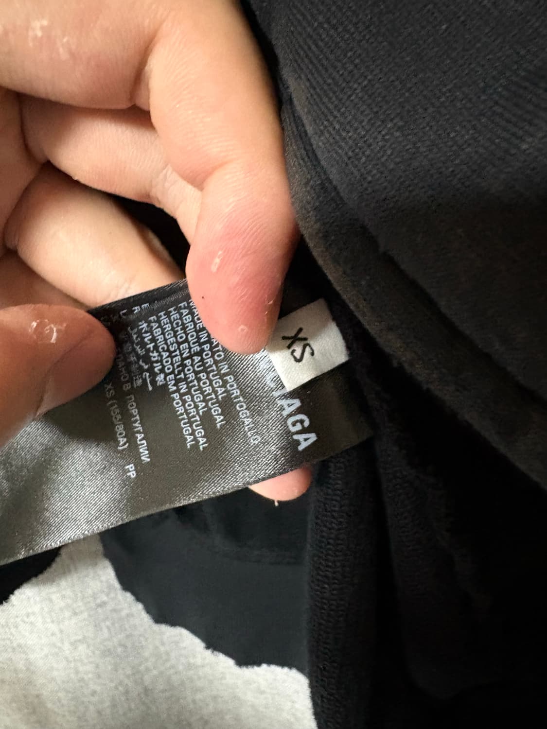 발렌시아가 머드쇼 초판 파리 더티후드집업 xs 상품이미지5