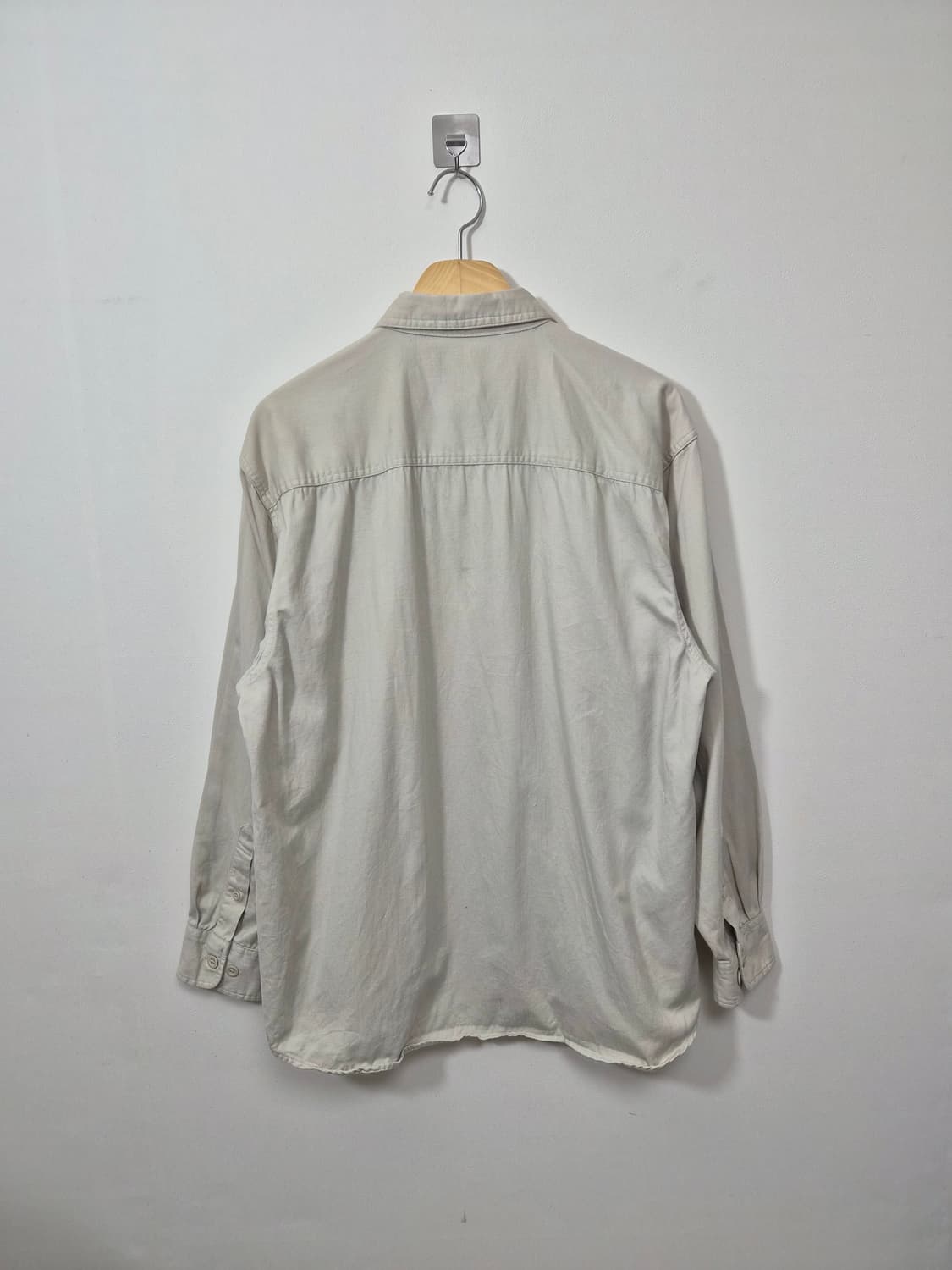 칼하트Carhartt 베이지 코튼 셔츠 L - S43  상품이미지2