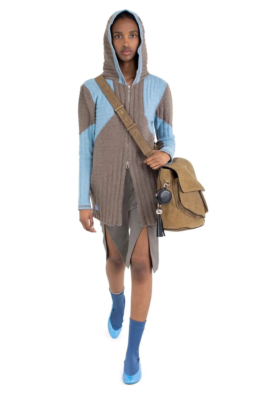 Kiko kostadinov Dakota 키코 다코타 니트 후드집업 상품이미지3