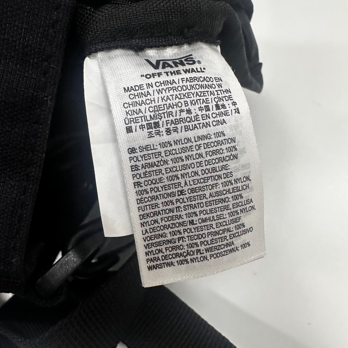 VANS 반스 미니 크로스백 블랙 상품이미지6