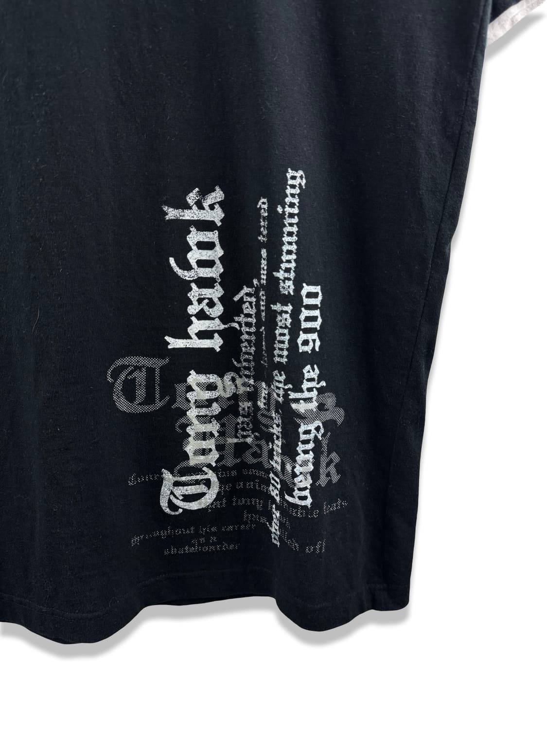 JPN 펑크 레터링 레이어드 레터링 티셔츠2739 상품이미지5