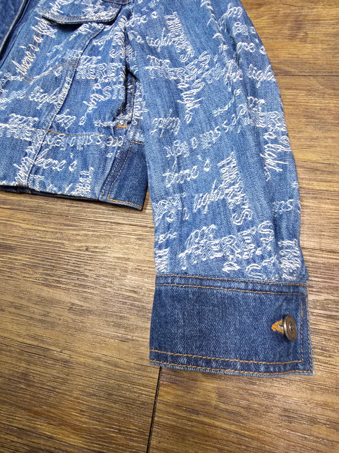 오즈세컨  데님자켓 상품이미지4