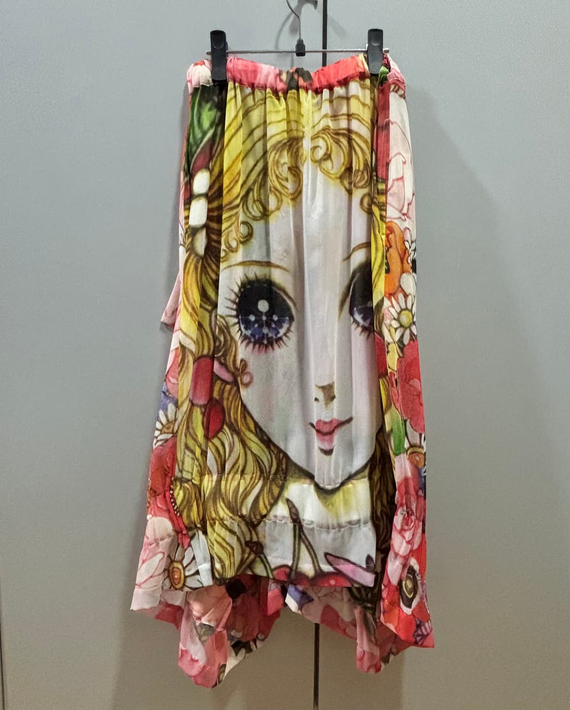 꼼데가르송 애니 걸 프린트 시폰 스커트 (아카이브) 상품이미지2