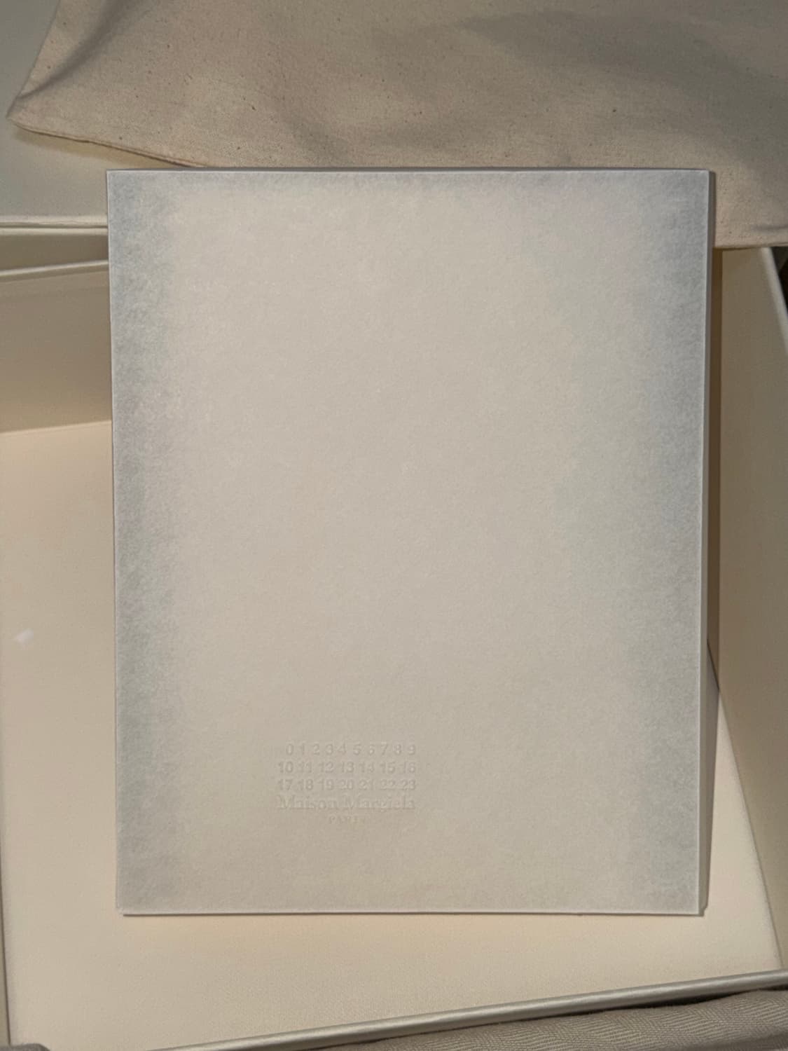 메종마르지엘라 파리 매장 비매품 공책 상품이미지4