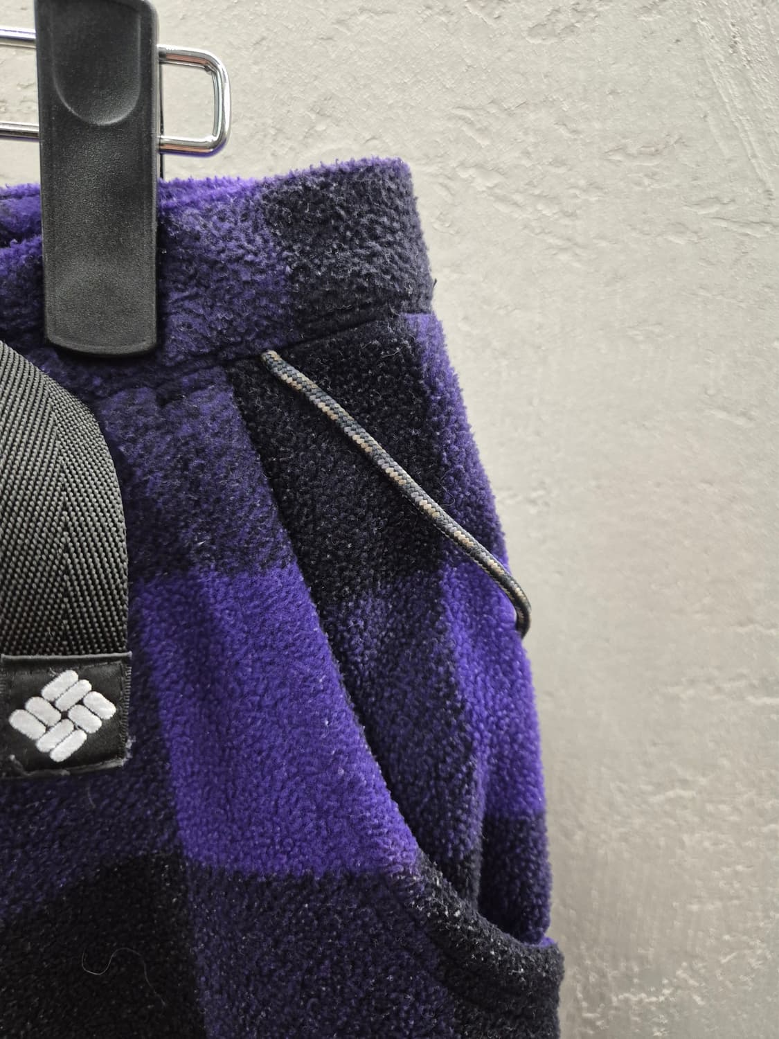 컬럼비아 체크 플리스 반바지 L 상품이미지5