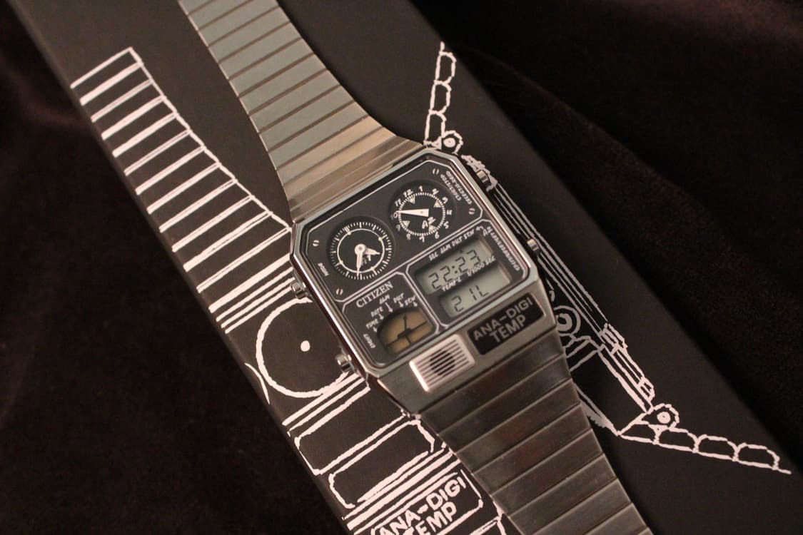 시티즌 아나디지템프 x BEAMS 핸드라이팅  상품이미지1