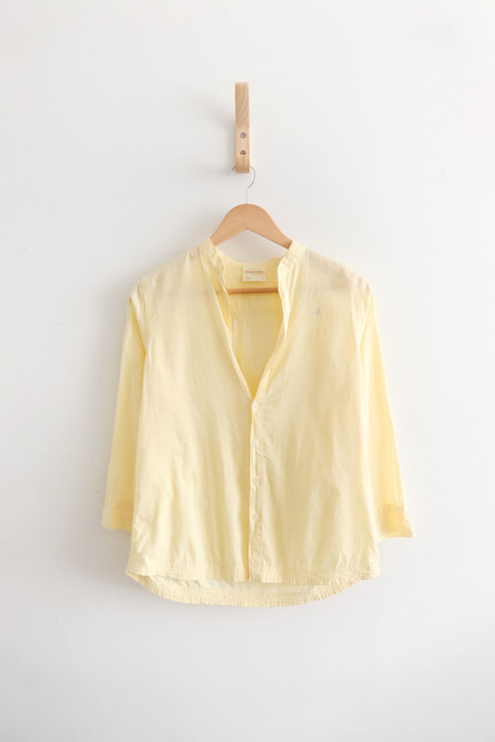NATURAL LAUNDRY yellow shirt 상품이미지2