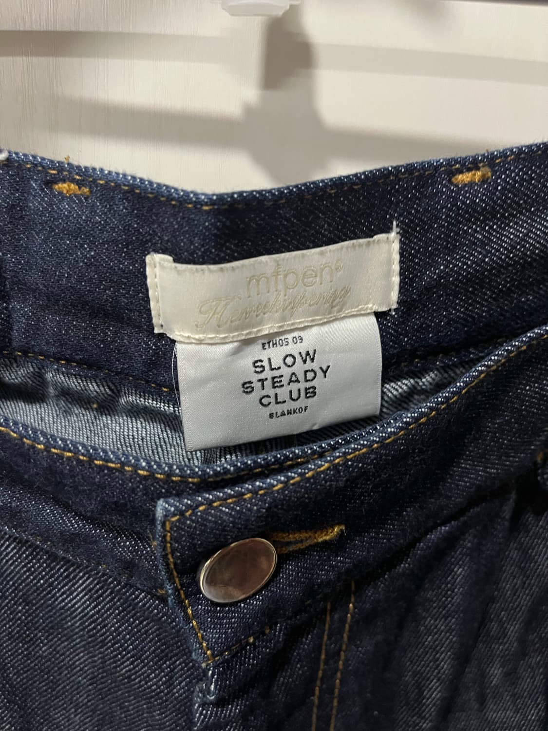 Mfpen bigger jeans 슬로우스테디클럽 콜라보 데님 상품이미지3