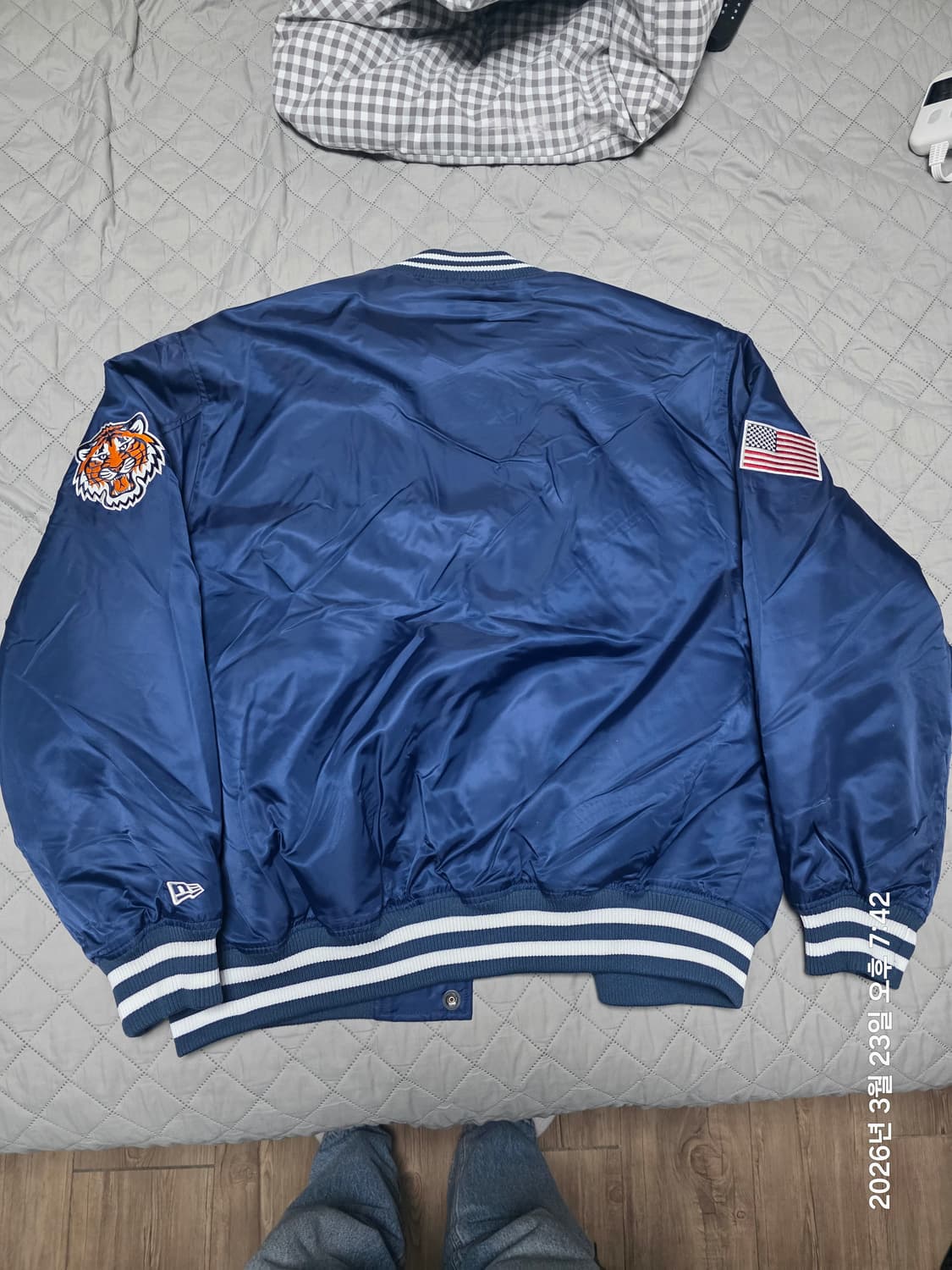 [XL] 뉴에라 디트로이트 타이거즈 스타디움 자켓 새상품 상품이미지3