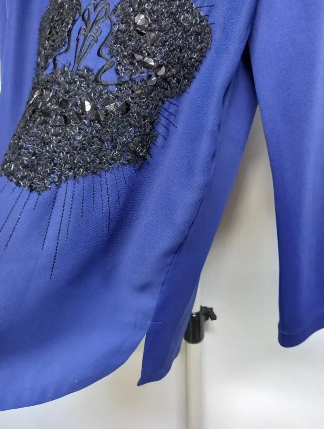 잇미샤 춘추 얇은네오프렌 블라우스 티 55 상품이미지5