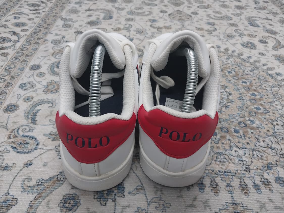 POLO 폴로 화이트 스니커즈 UK3 (230-235mm) 상품이미지6