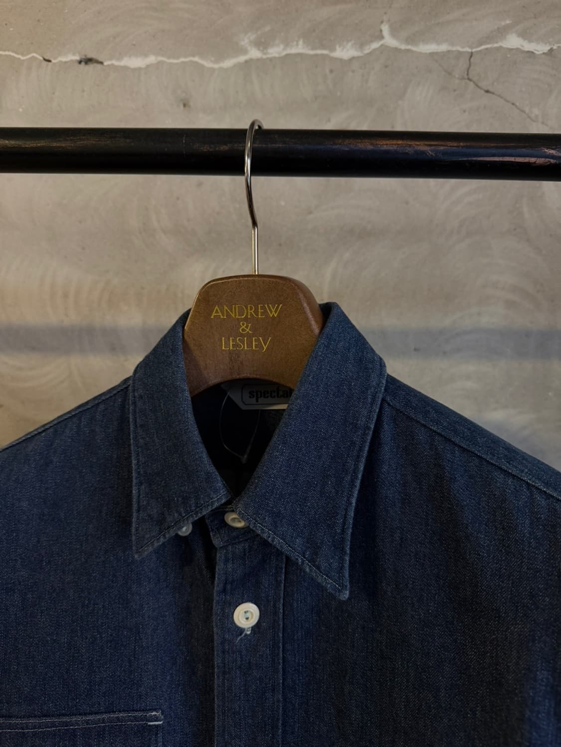 스펙테이터 데님 셔츠 슬림100 상품이미지5