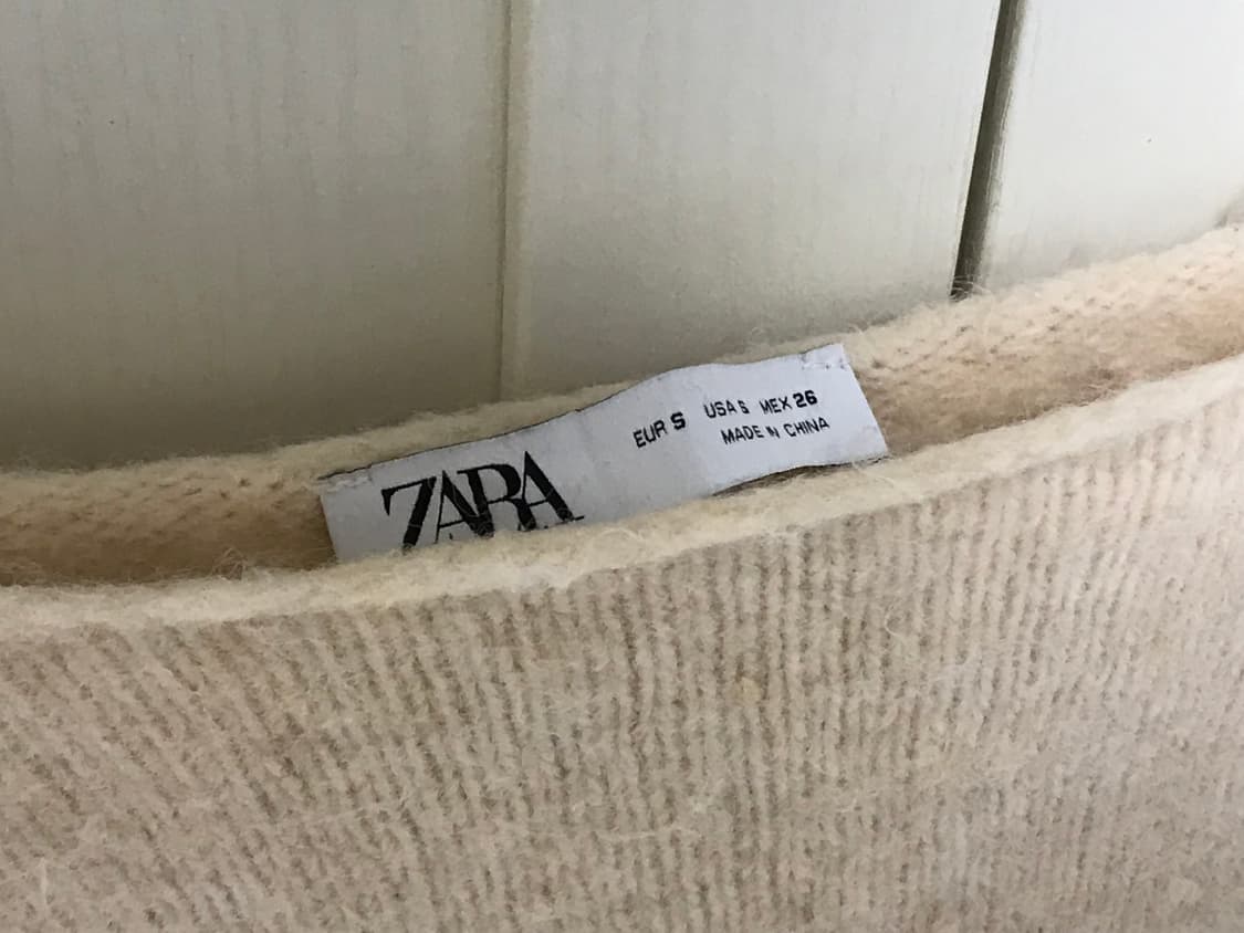 Zara 앙고라 니트 상품이미지5