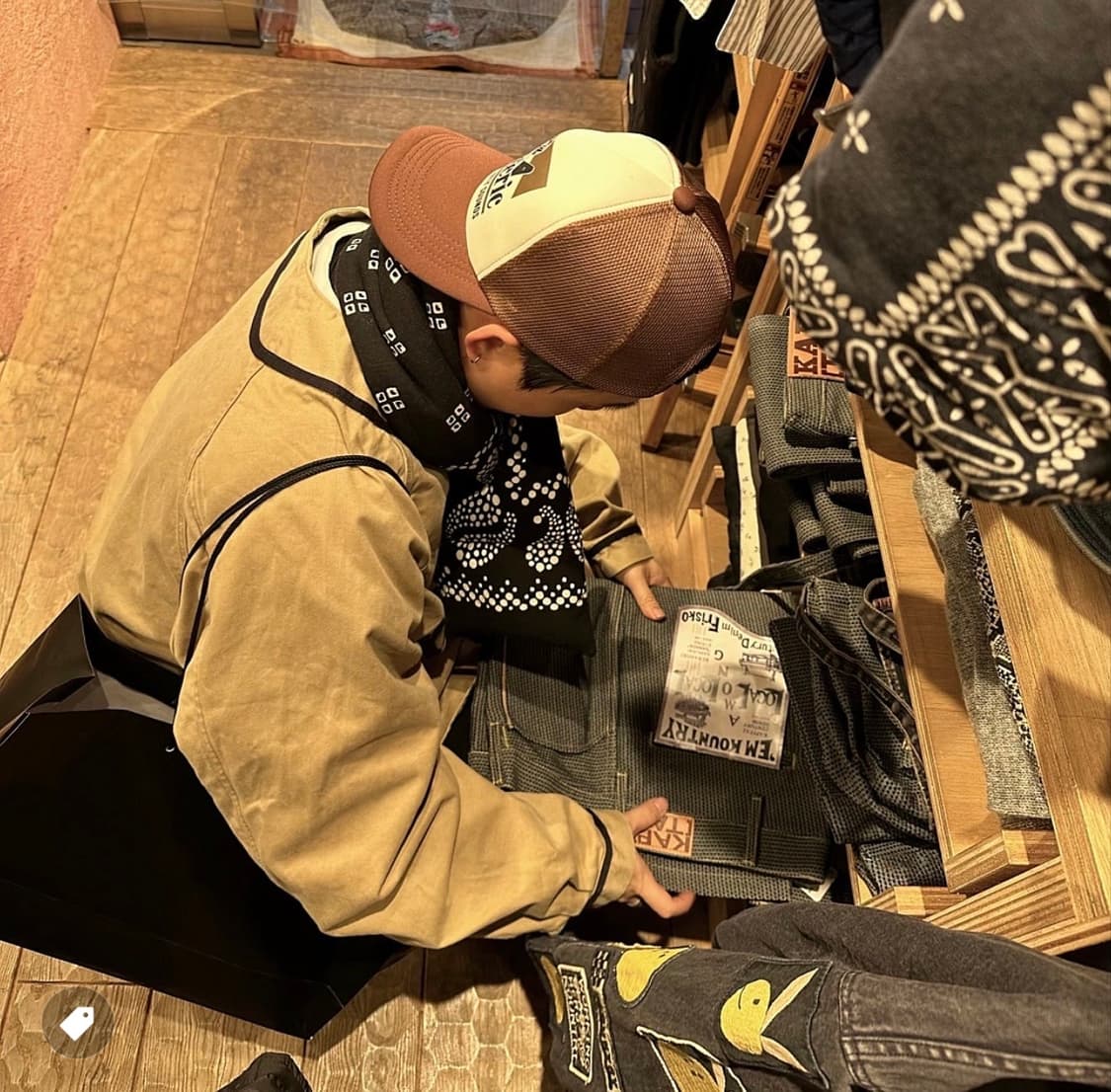 미시착새상품)) 히스테릭글래머 볼캠 (블랙, 브라운) 상품이미지2