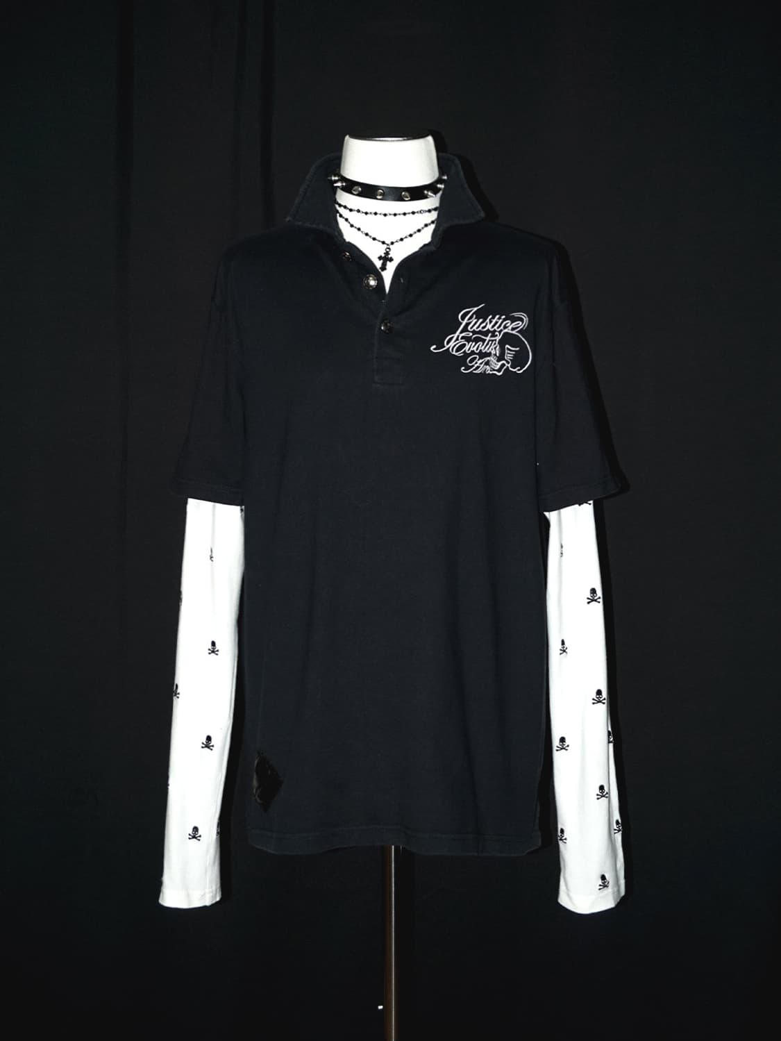 (CDS) punk layered long sleeve  상품이미지2