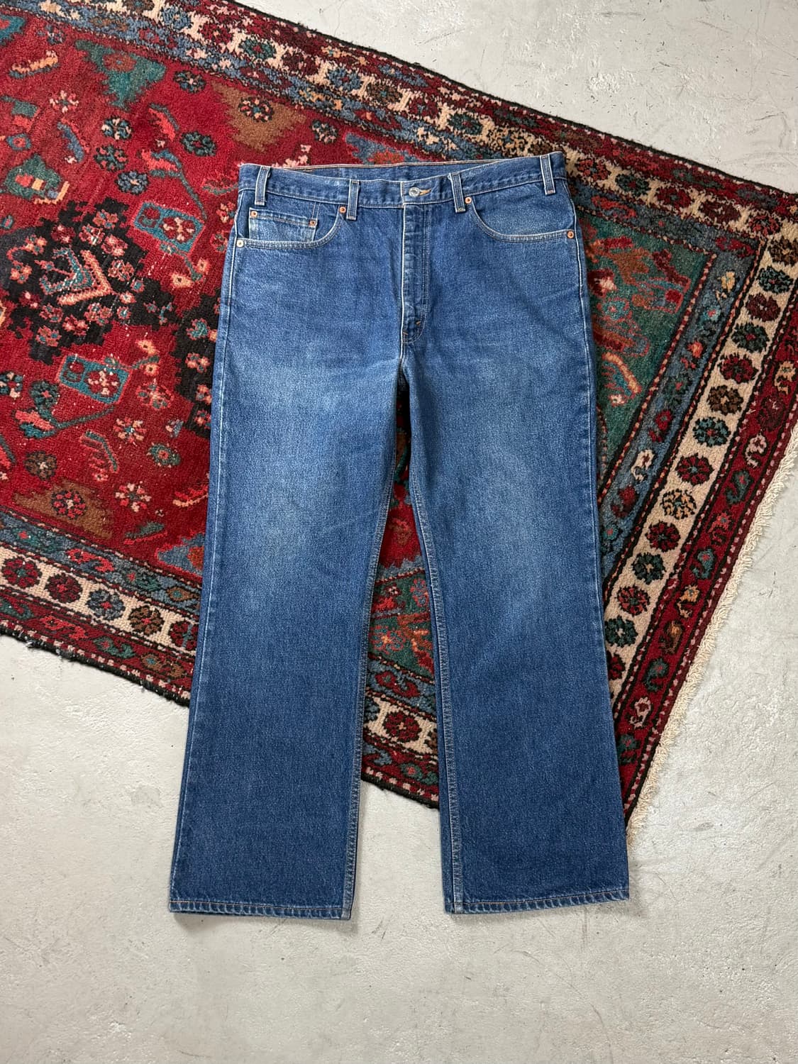 90's USA 빈티지 리바이스 517 부츠컷 플레어진 상품이미지1