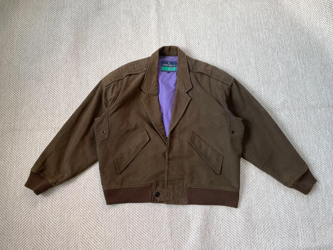 Nino Cerruti Motion 스웨이드 블루종 자켓 J03185 상품이미지1