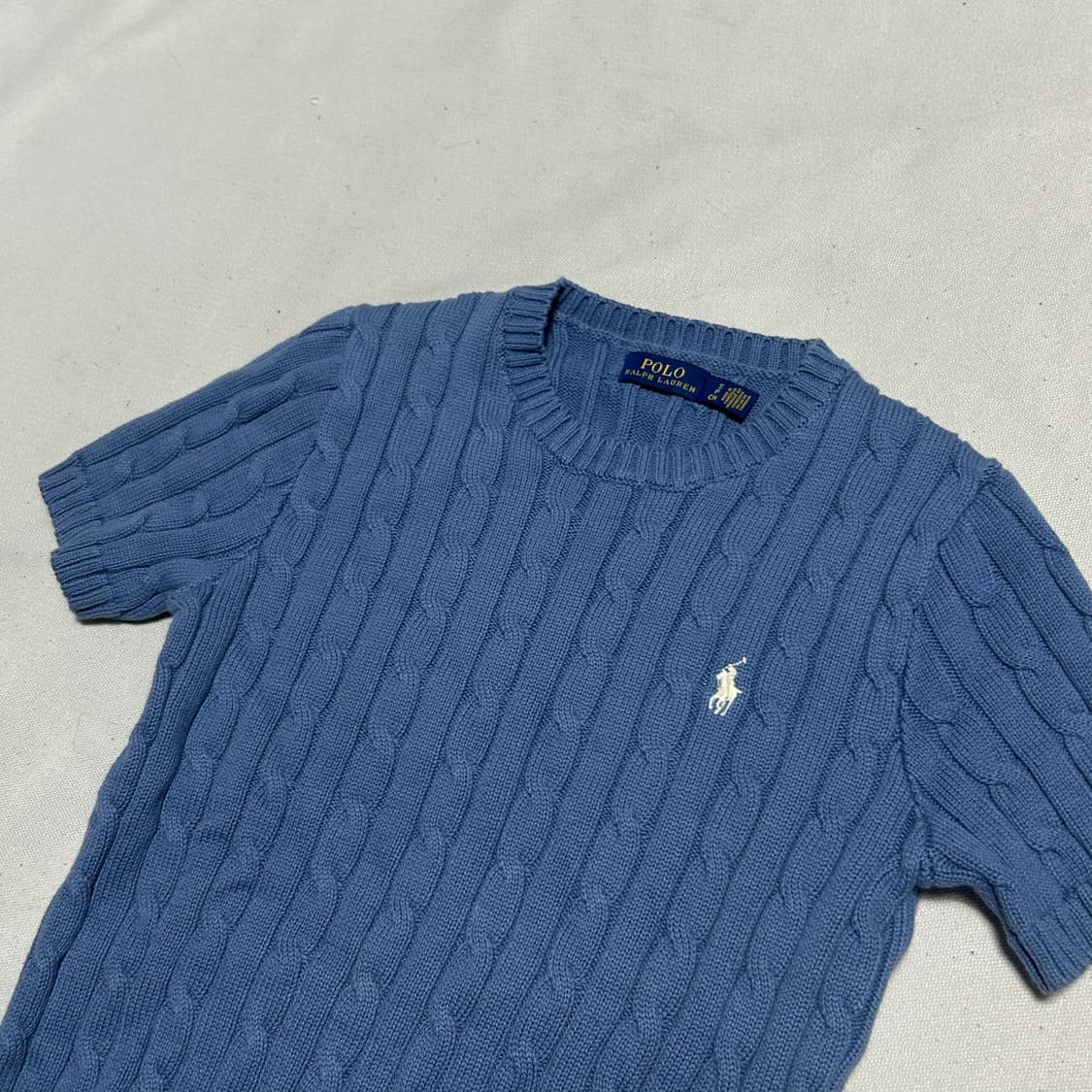 S 폴로랄프로렌 여성용 반팔 니트  상품이미지1