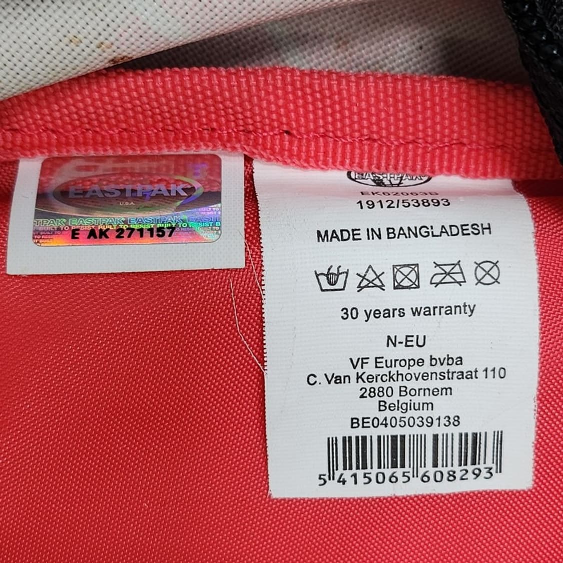 EASTPAK 체크 백팩 상품이미지9