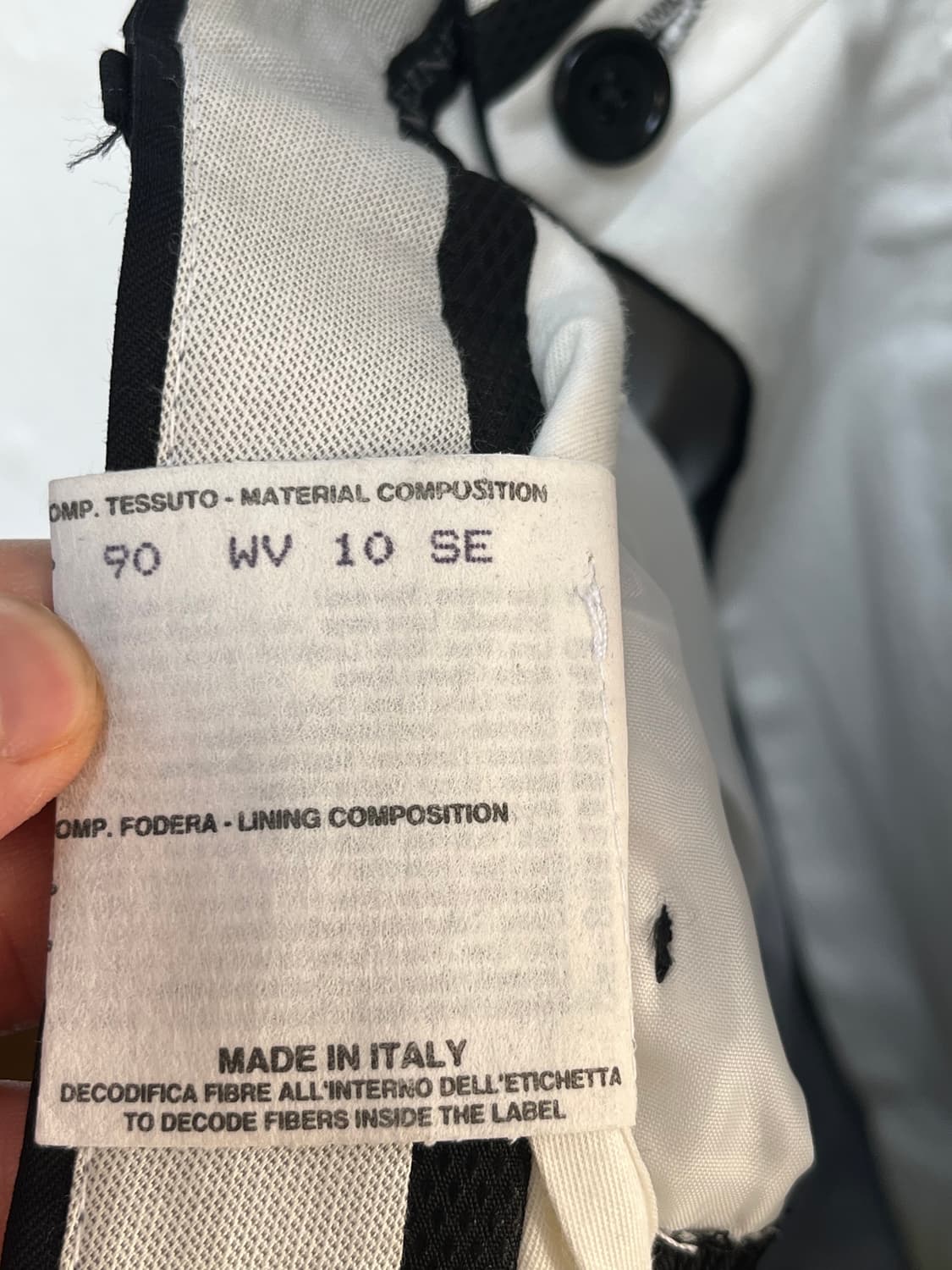 Ermenegildo Zegna 제냐 핀 스트라이프 트라우저 상품이미지5