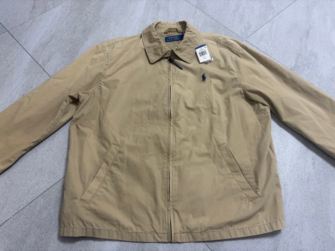 폴로 코튼 자켓 탄 라지 상품이미지1