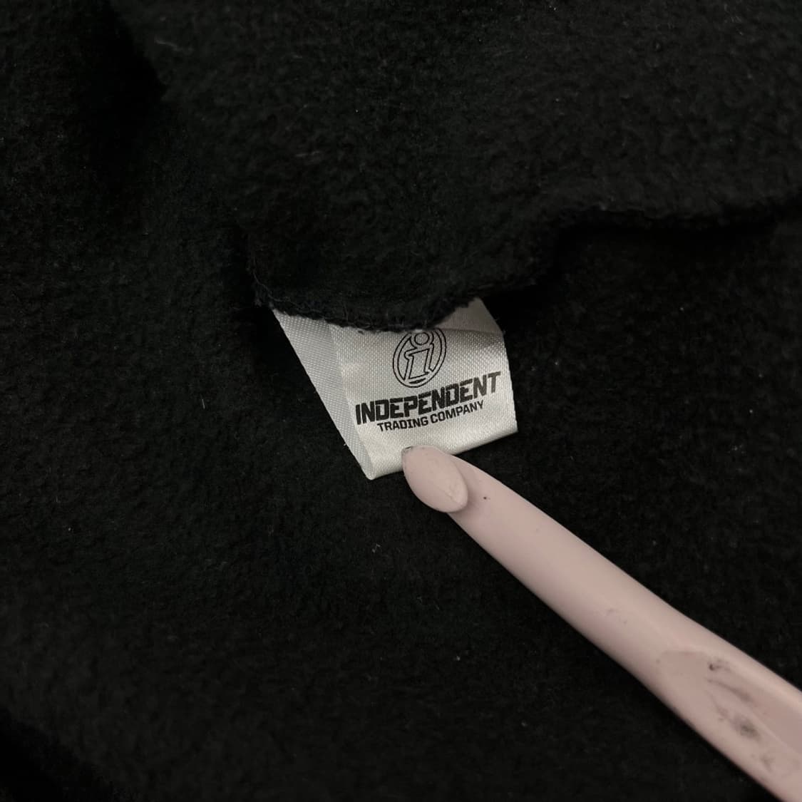 안티소셜클럽 미니로고 블랙 후드 XL 상품이미지7