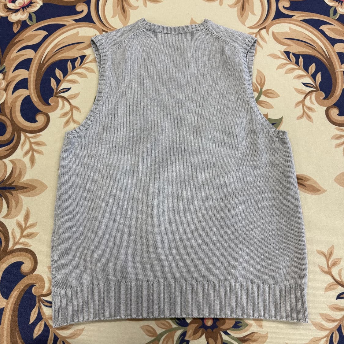 (M)00s 폴로 랄프로렌 코튼 니트베스트(그레이) 상품이미지5