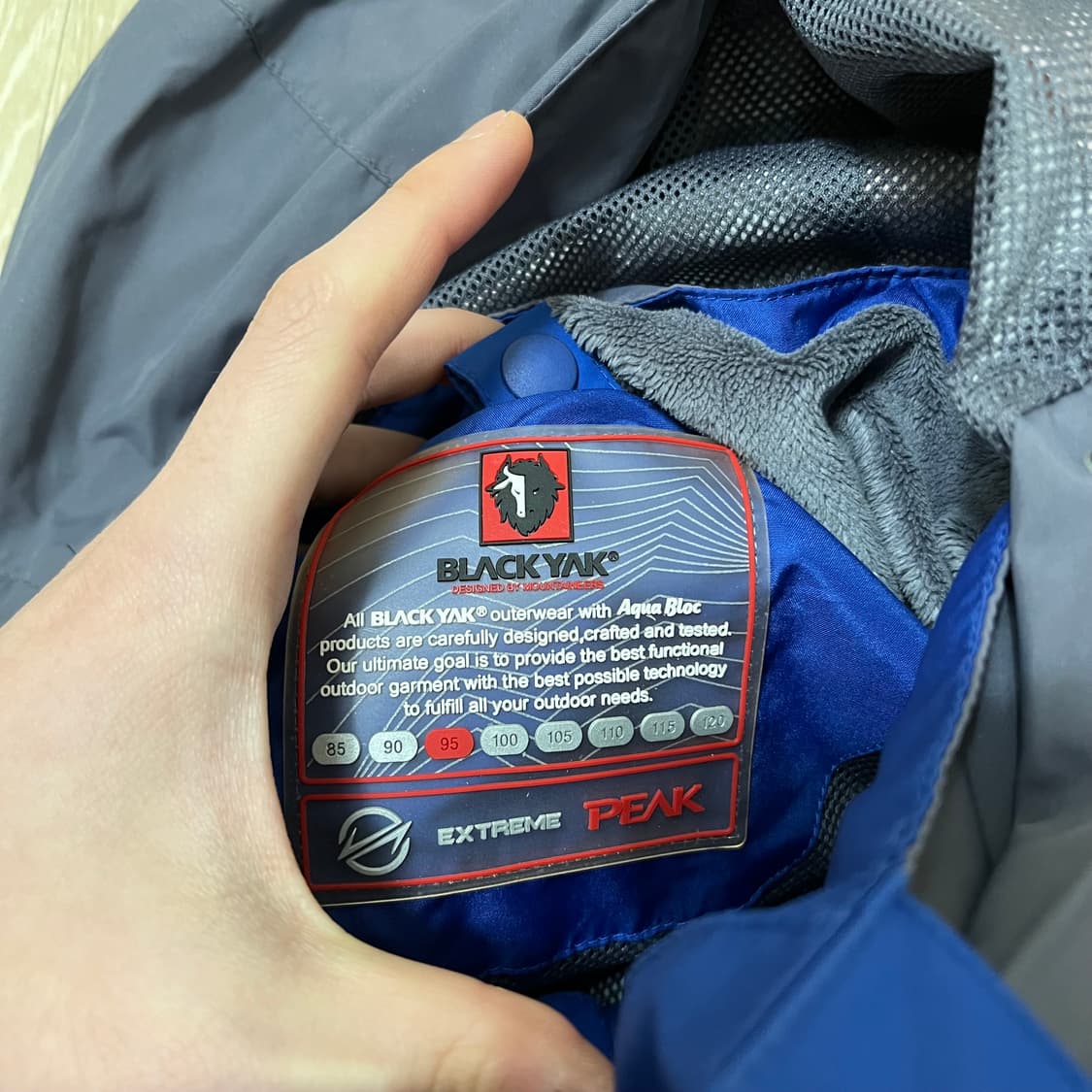 블랙야크 남성 바람막이 95 상품이미지7