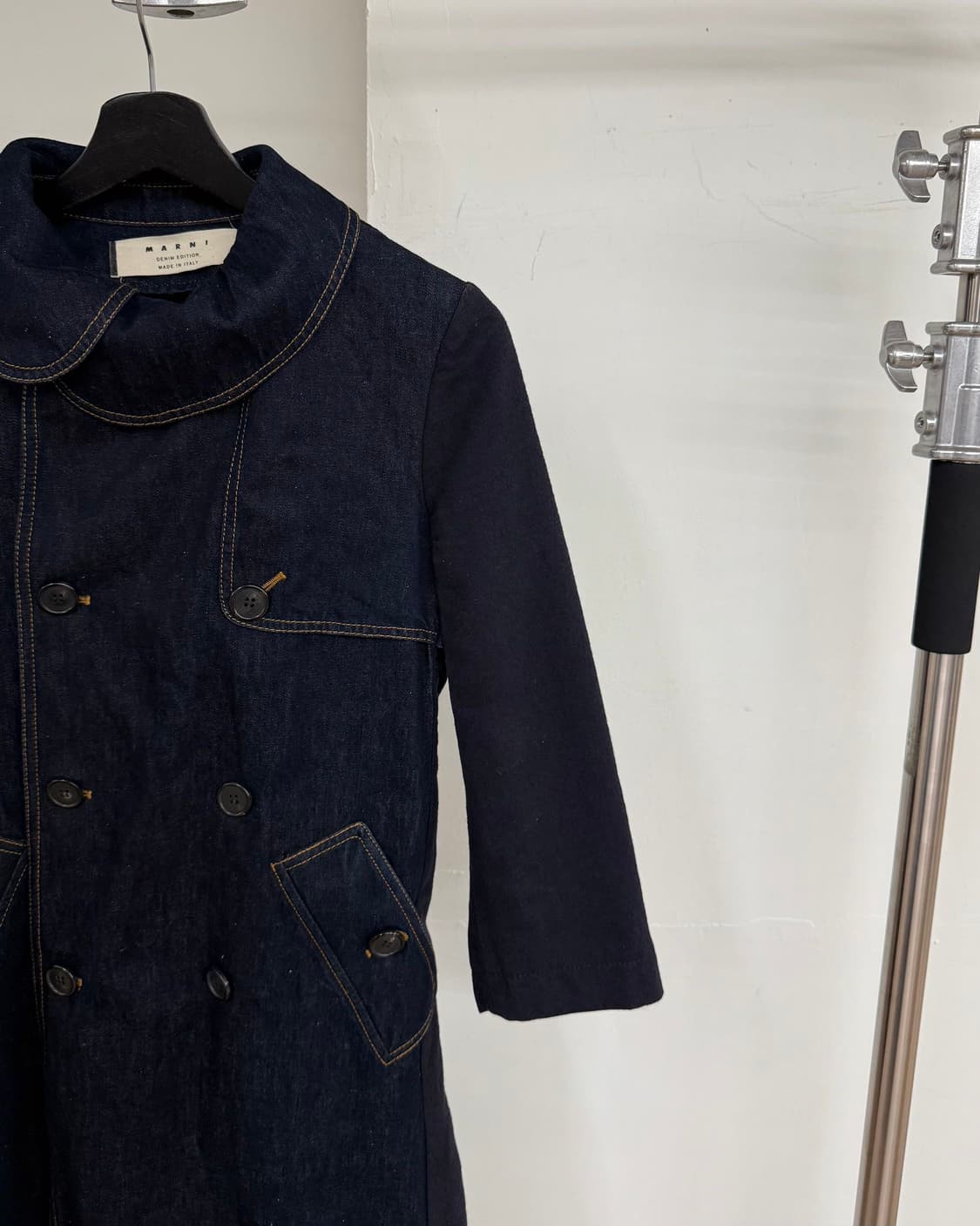 마르니 데님 에디션 라운드넥 코트  상품이미지4