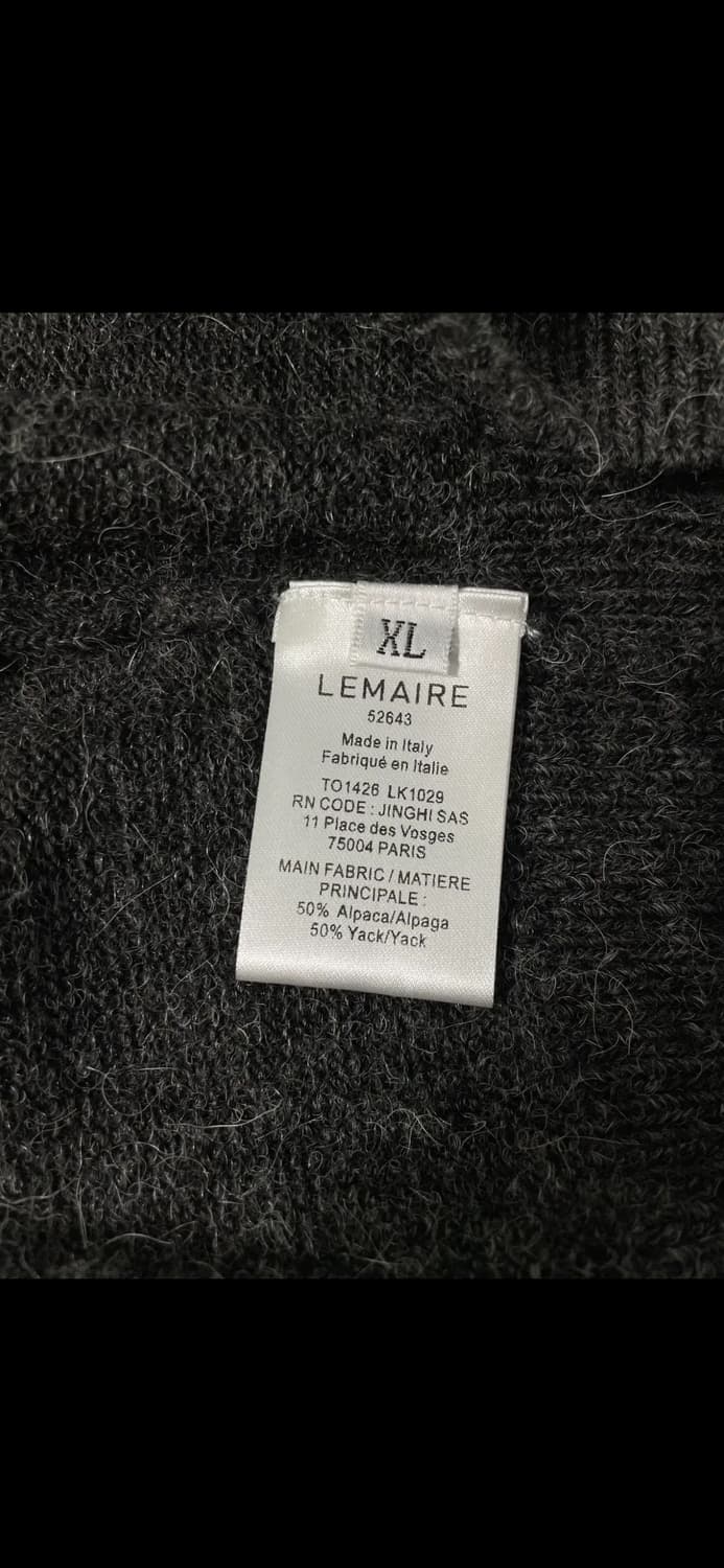 [XL] 25FW 르메르 모크넥 스웨터 니트 상품이미지8