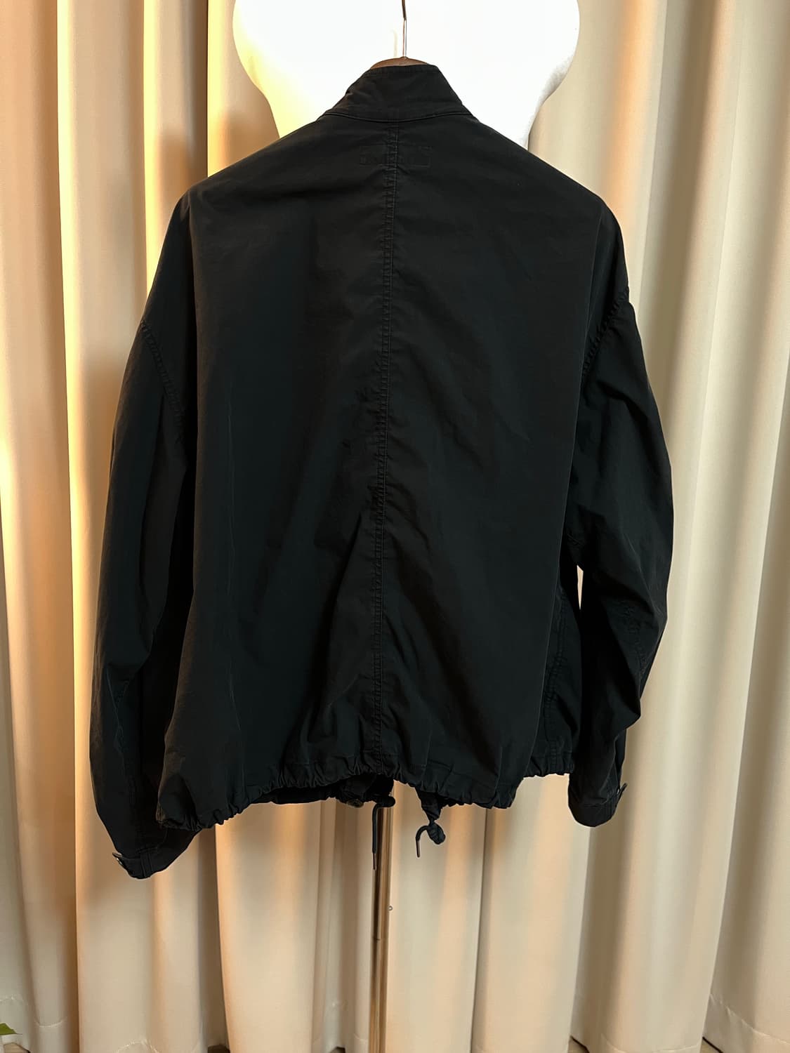 브라운야드 에센셜 숏 자켓 5 블랙 상품이미지4