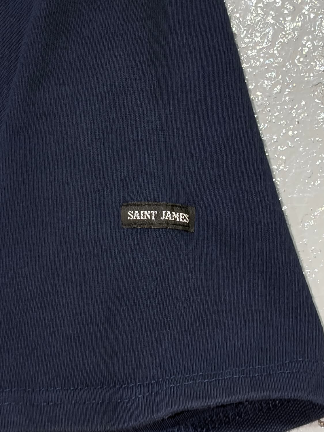 세인트제임스(Saint James) 네이비 반팔 티셔츠 상품이미지6