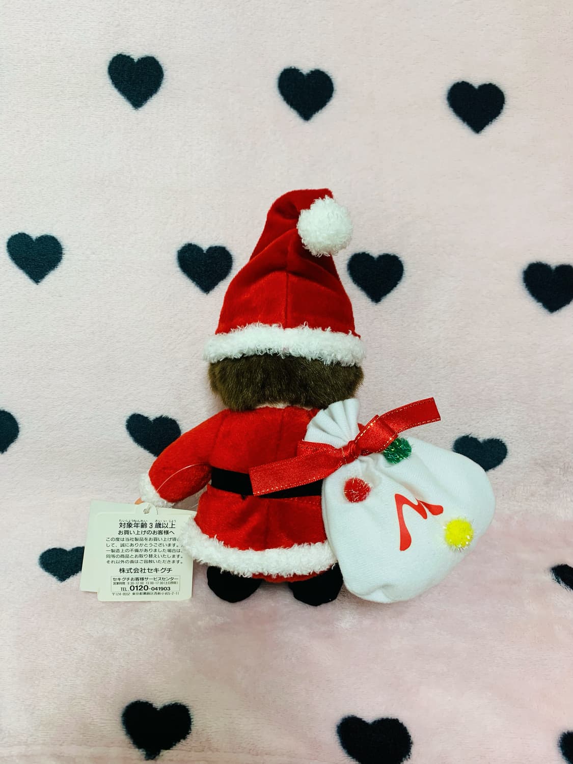 몬치치 크리스마스 산타 인형 상품이미지2