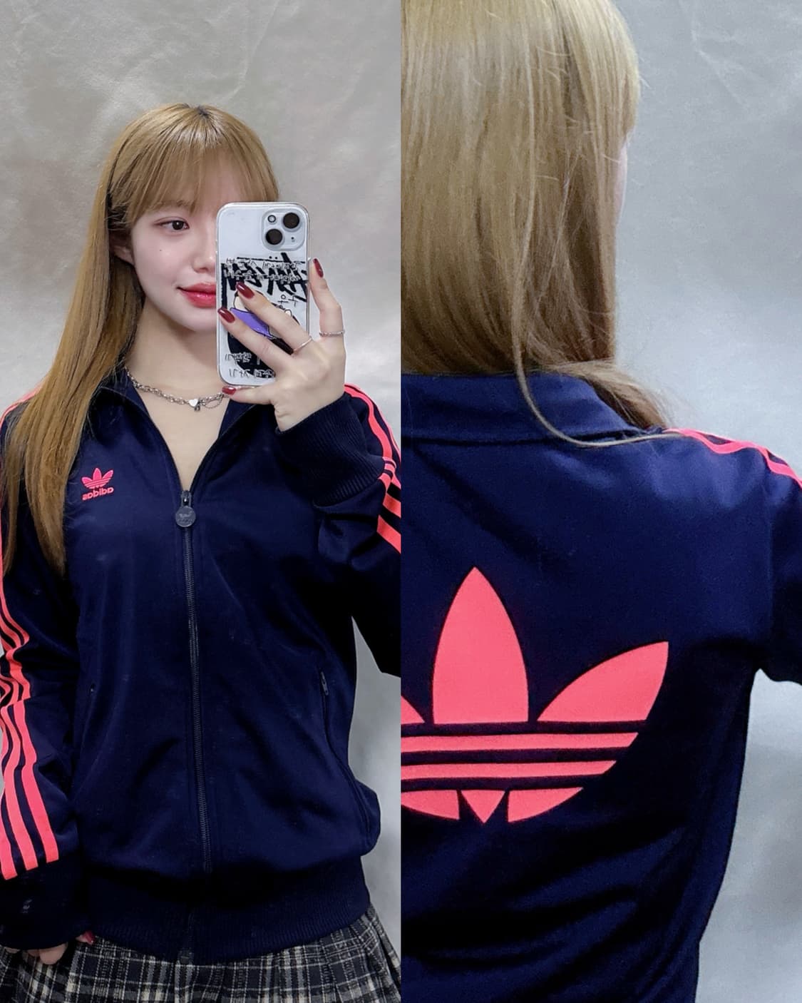 아디다스 빅로고 삼선 트랙탑  상품이미지1