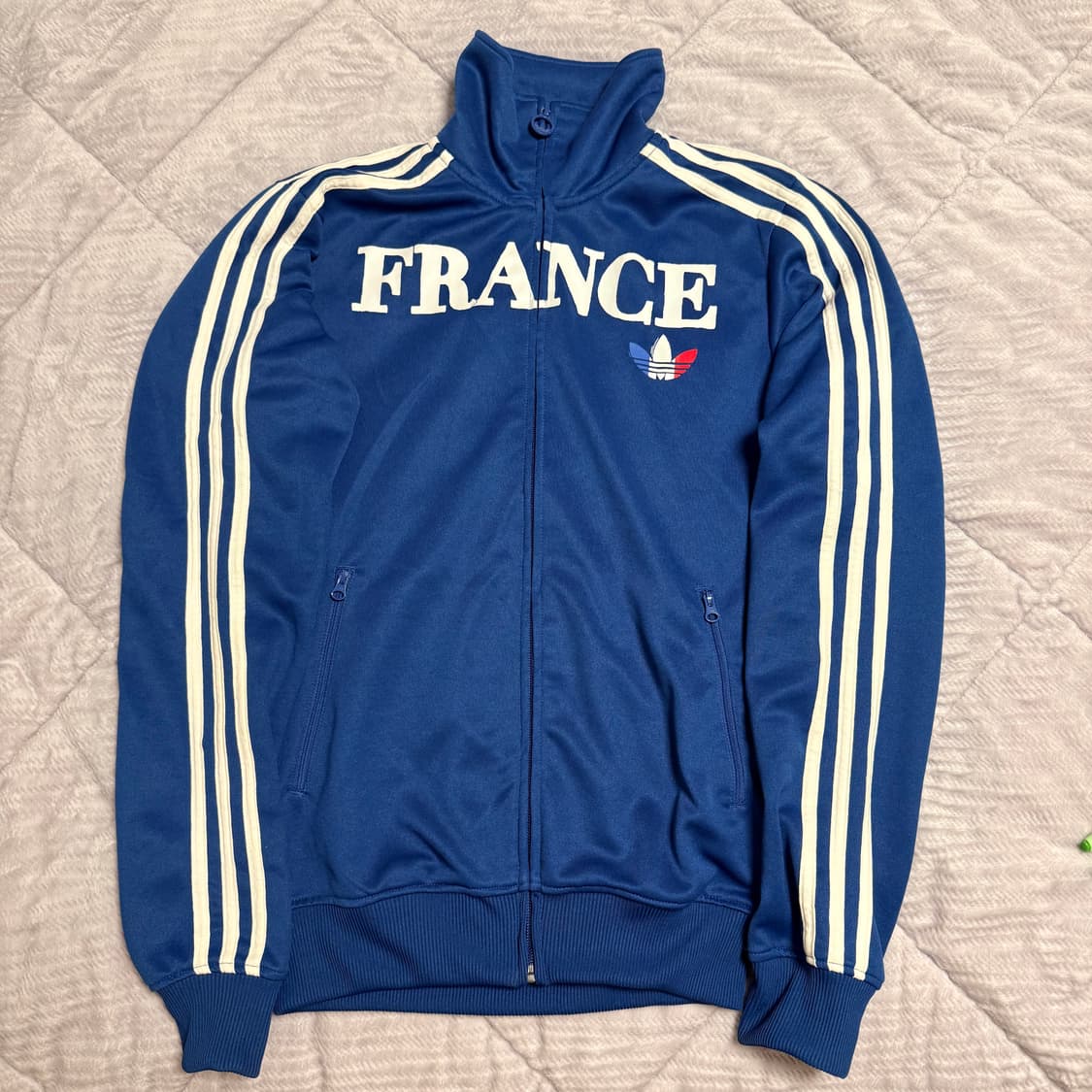 아디다스 코발트블루 프랑스 져지 트랙탑 상품이미지2