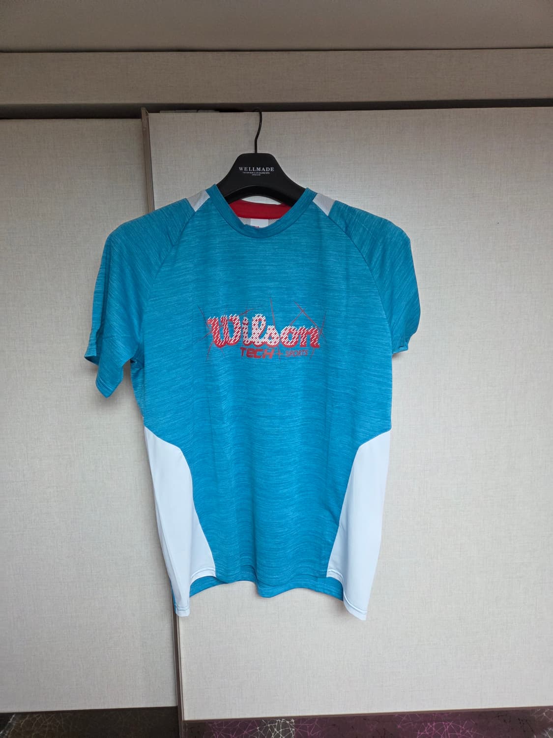 윌슨 기능성 반팔 티셔츠 블루 95 상품이미지2