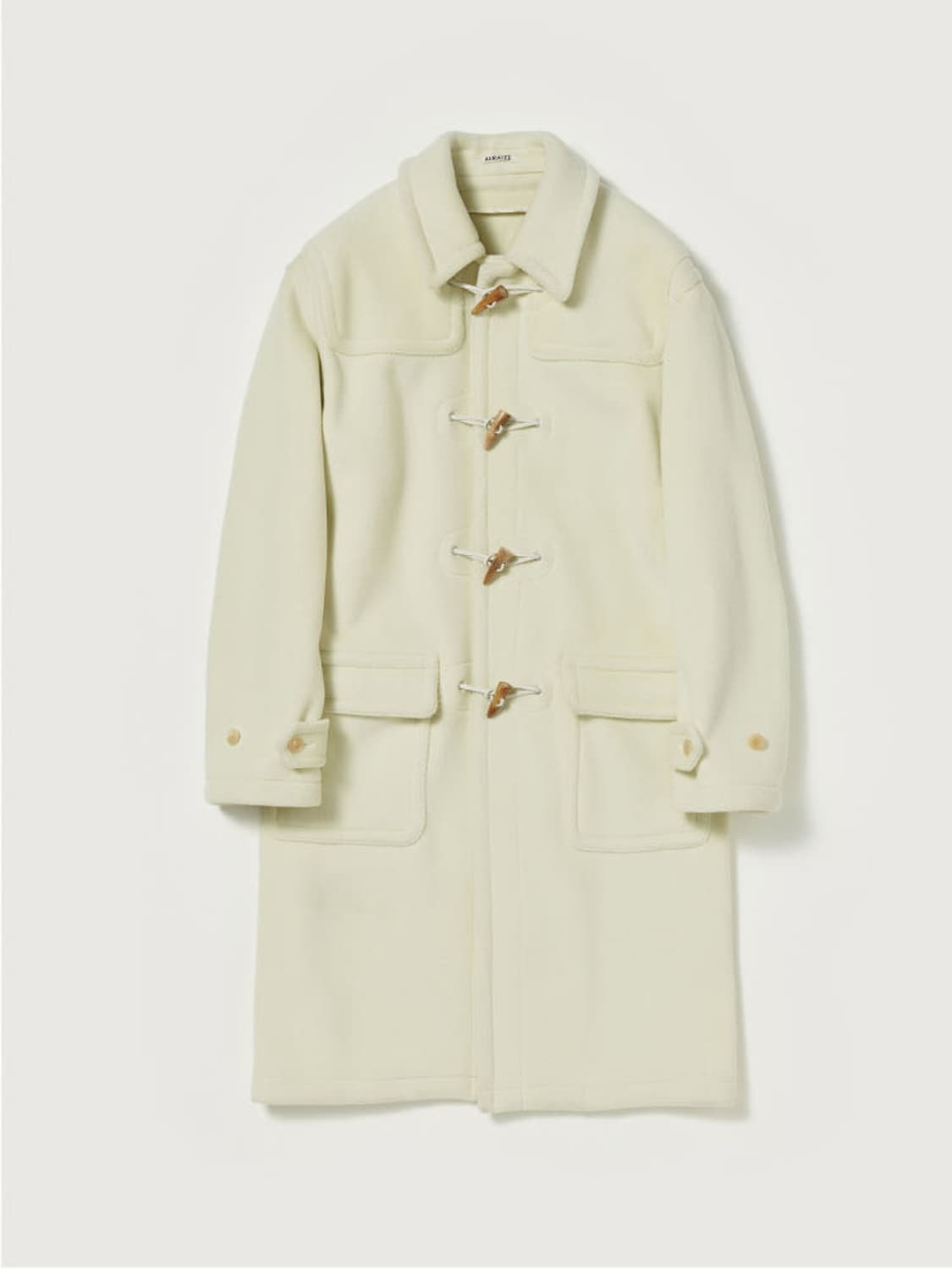 오라리 WOOL HERINGBONE PILE DUFFLE COAT 상품이미지3