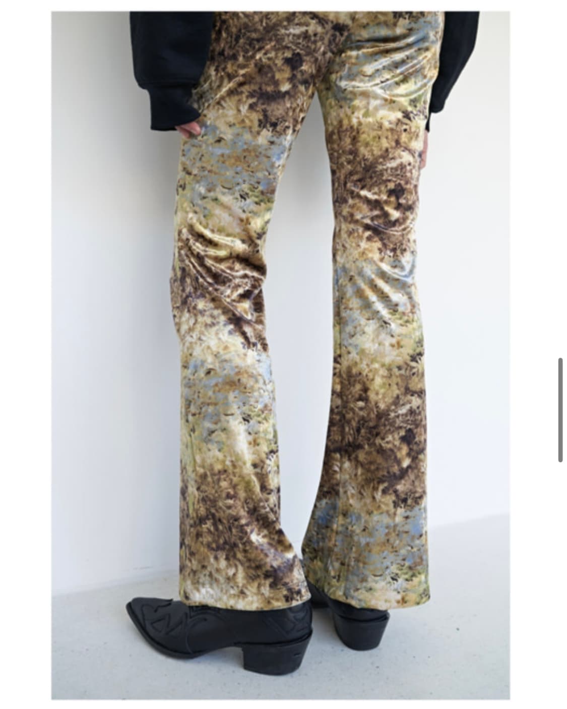 TEAK 티크 벨벳 저지 팬츠 상품이미지1