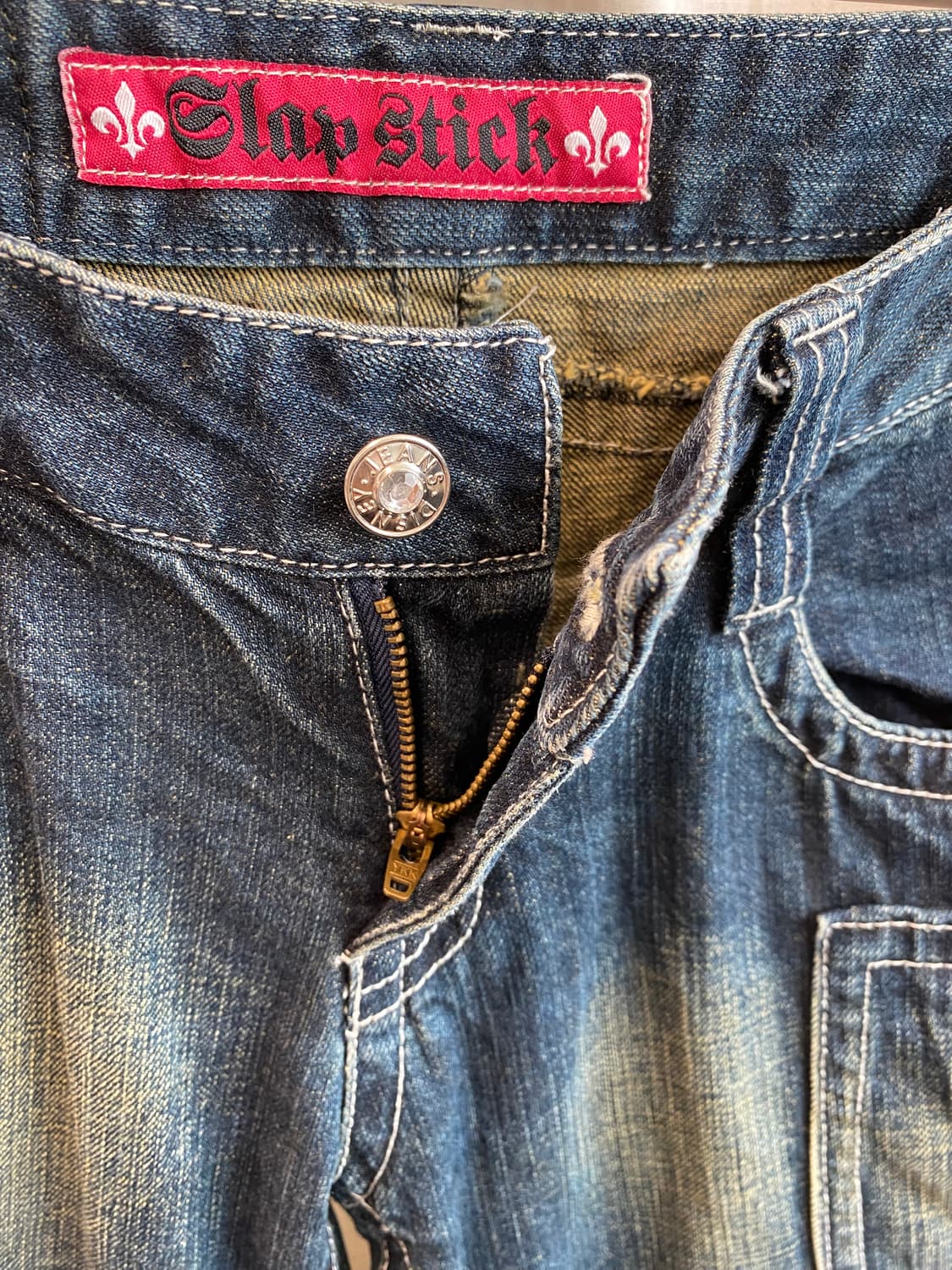 Y2K 로우라이즈 데님팬츠(27) 상품이미지6