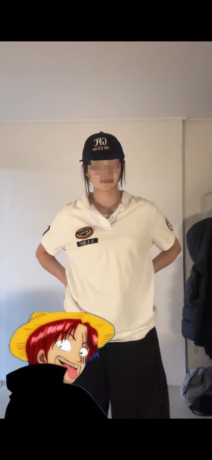 휴스턴 아메카지 해군 빈티지 티 상품이미지2