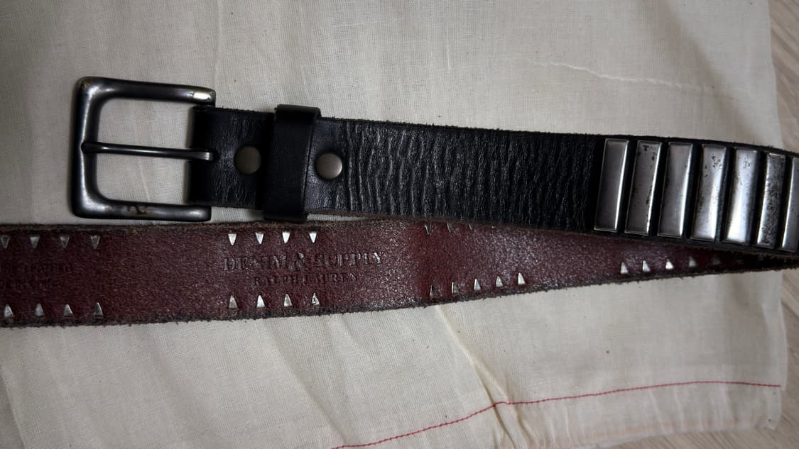 랄프로렌 스터드 레더벨트 30-34 상품이미지3