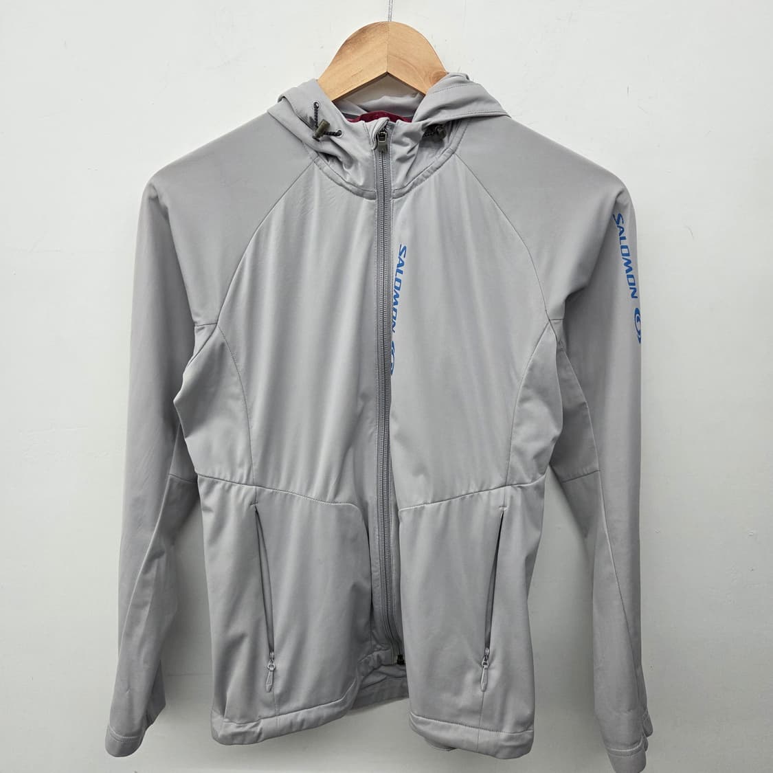 살로몬 여성 후드 바람막이 그레이 여s 상품이미지2