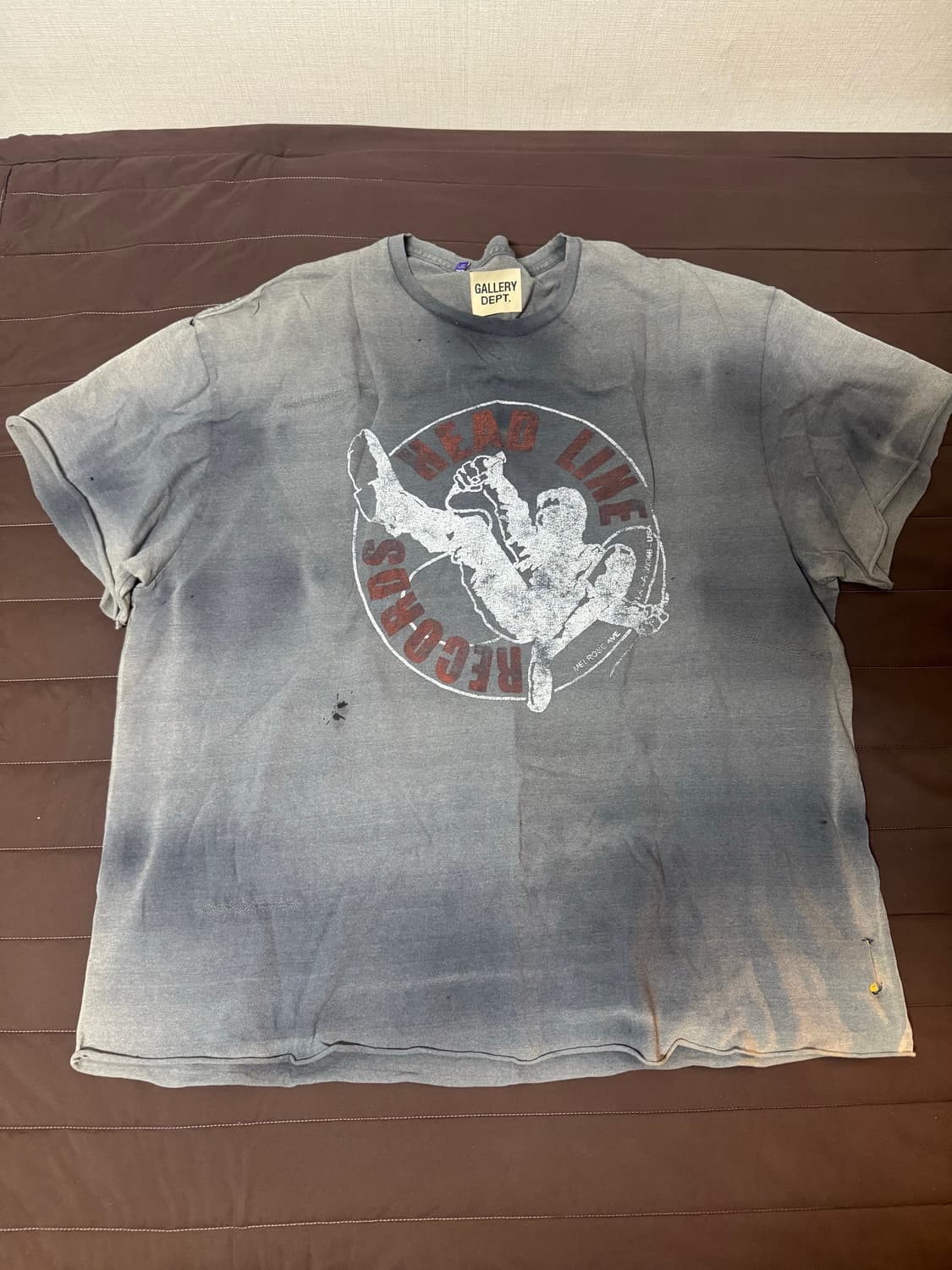 Gellery dept headline records 갤러리뎁 티셔츠 상품이미지1