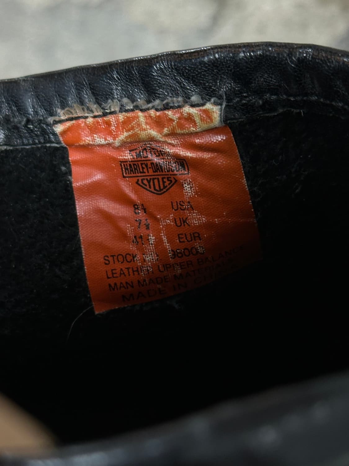 할리데이비슨 청키 엔지니어 부츠 모터사이클 바이커 부츠 상품이미지10