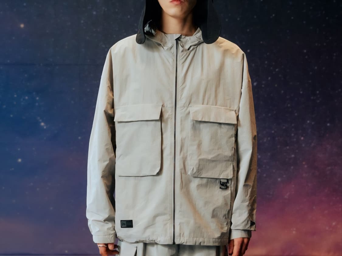 [95]뉴에라 블랙라벨 하이프 테크 윈드브레이커 상품이미지1